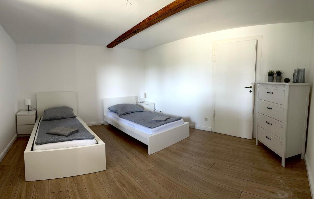 Moderne Ferienwohnung Klosterblick 古克斯哈根 外观 照片